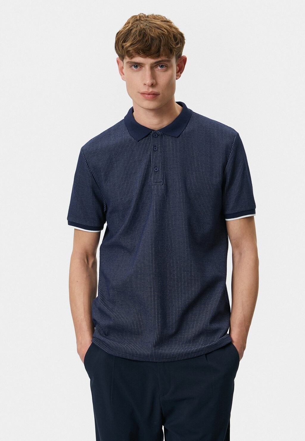 

Рубашка-поло SHORT SLEEVE Koton, цвет dark blue