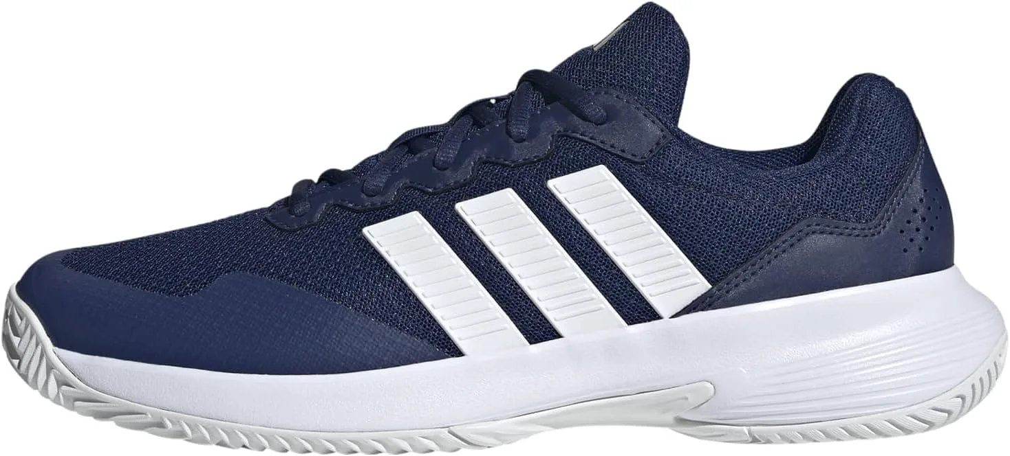 Мужские теннисные кроссовки Adidas Gamecourt 2, темно-синий/белый/металлик