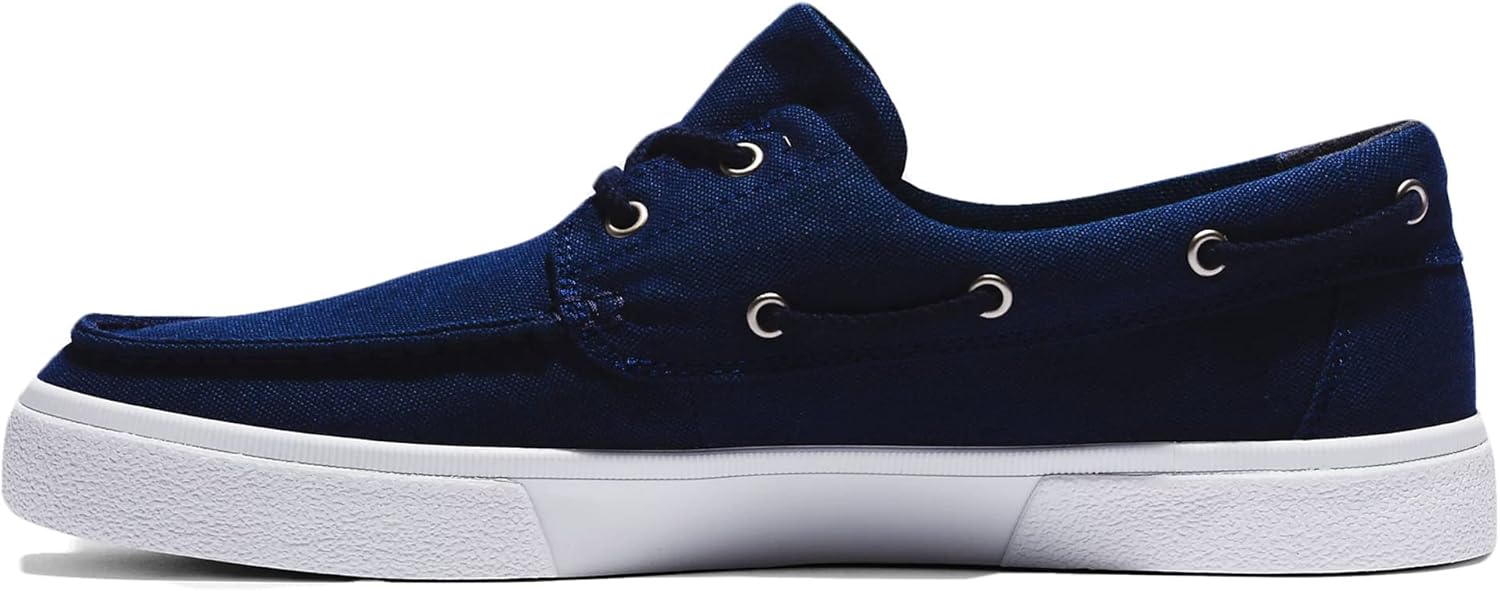 Кроссовки Timberland Mens Union Wharf 2.0 Ek 2 Eye Boat Shoe, Navy Canvas — фото 4