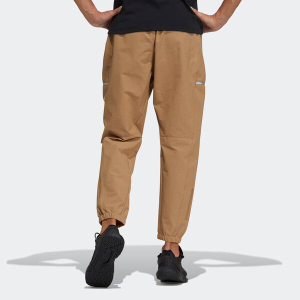 Спортивные штаны adidas TH PNT WV ID Adjustable Belt Casual Sports Long Pants Yellow, желтый — фото 2