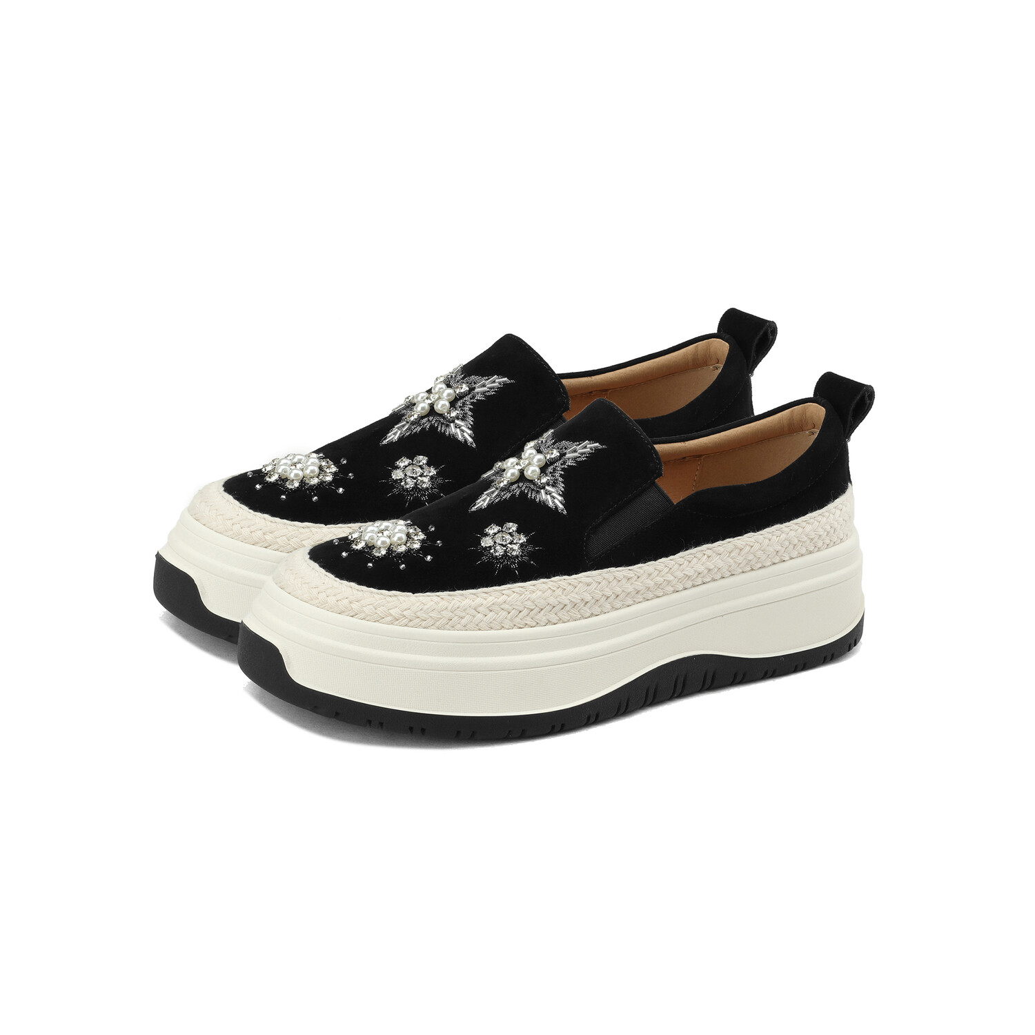 

Туфли женские повседневные Women's Casual Shoes Women's Low-Top Naiyee, черный