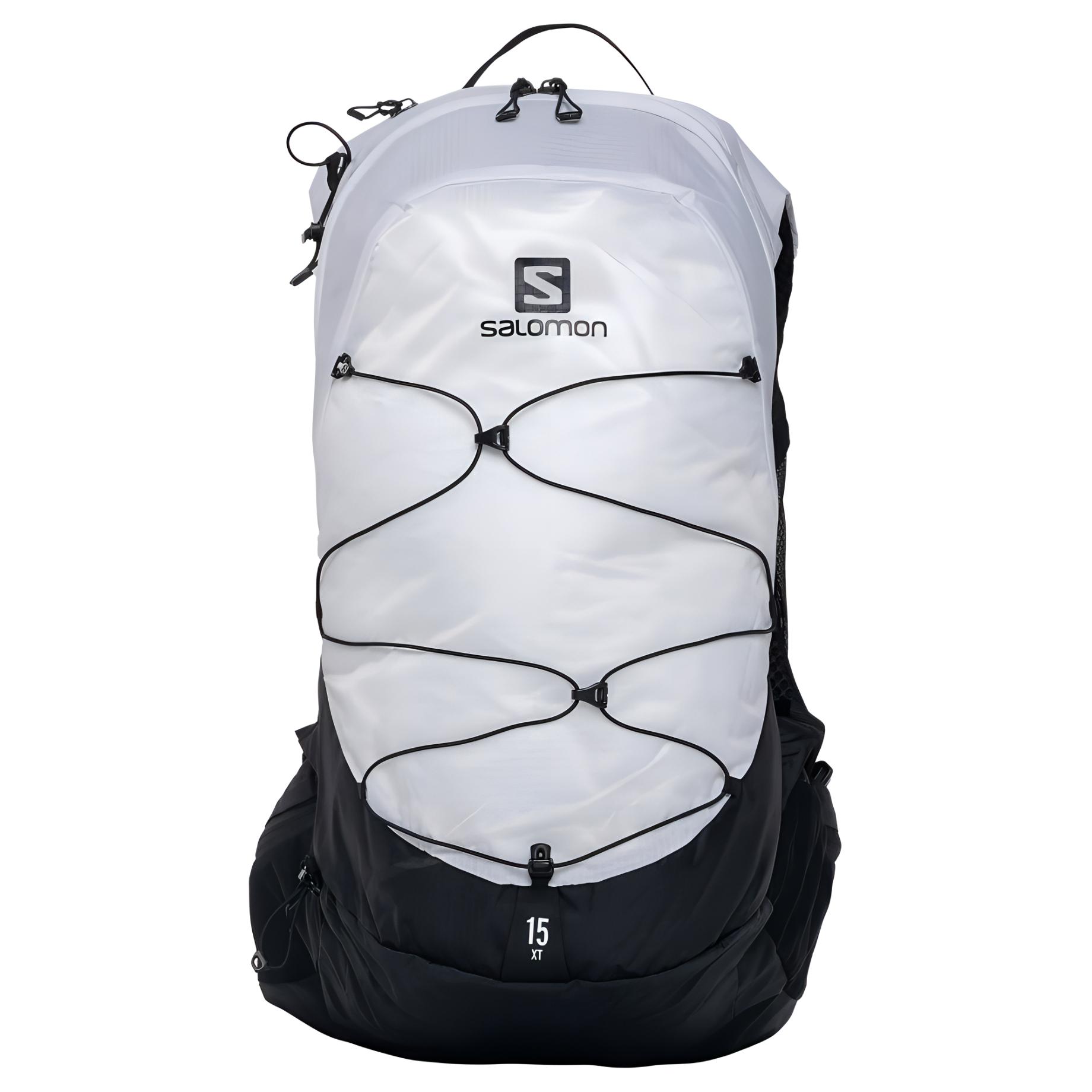 

Рюкзак для альпинизма, 15 л, полиэстер, унисекс Salomon, черный белый