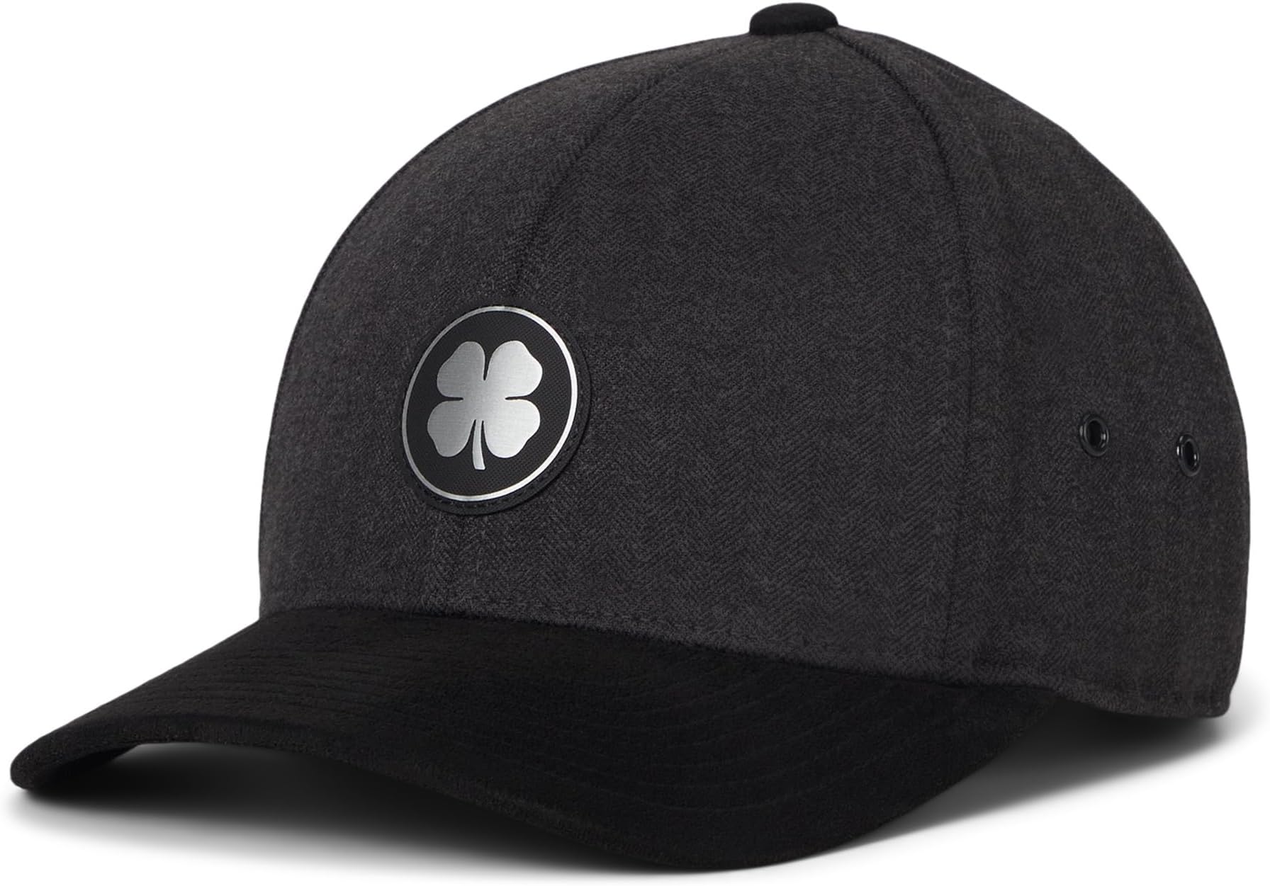 

Бейсболка Black Clover Gentleman Adjustable Hat, цвет Onyx Black Hat/Silver Metallic Reflective Clover