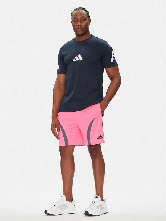 Спортивные шорты regular fit Teamgeist adicolor JW1343 Adidas, розовый — фото 2