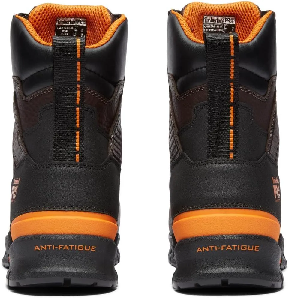 Мужские ботинки Timberland PRO 8" Dark Endurance EV с композитным носком, устойчивые к проколам и скольжению, темно-коричневый — фото 4