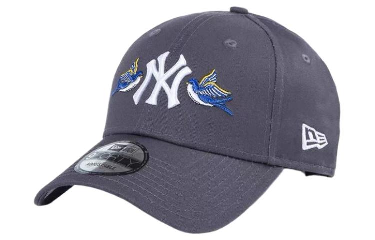

New Era Хлопковая бейсболка унисекс серая, Gray