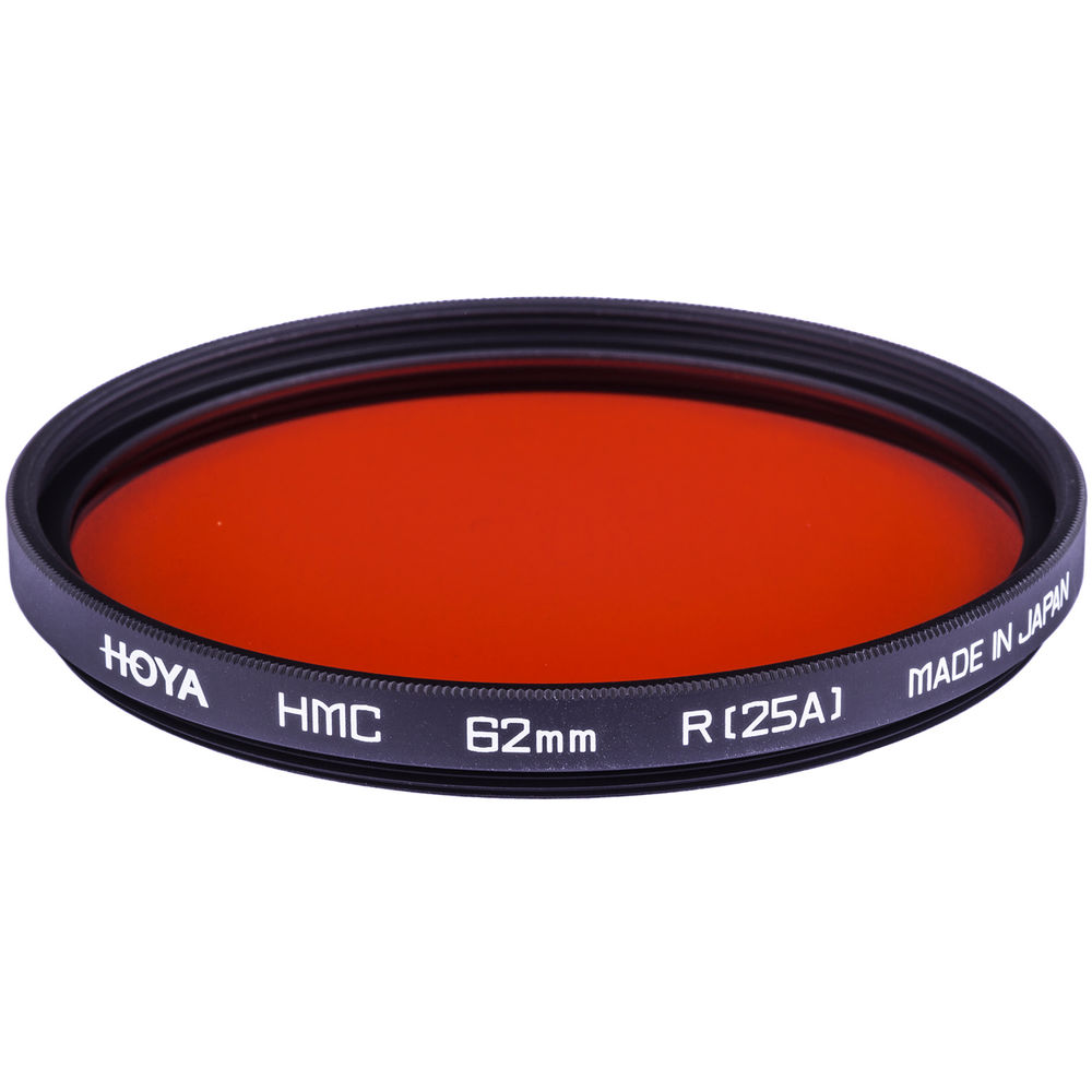 

Фильтр Hoya 62mm Red #25A (HMC) Multi-Coated Glass Filter A-6225A-GB