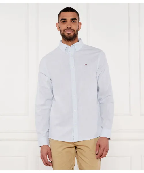 

Рубашка Regular fit Tommy Jeans, синий
