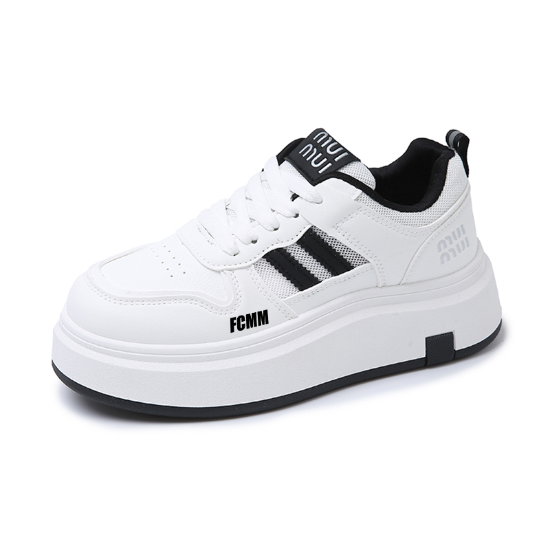 

Дышащая и износостойкая повседневная обувь для детей FCMM, белый/черный