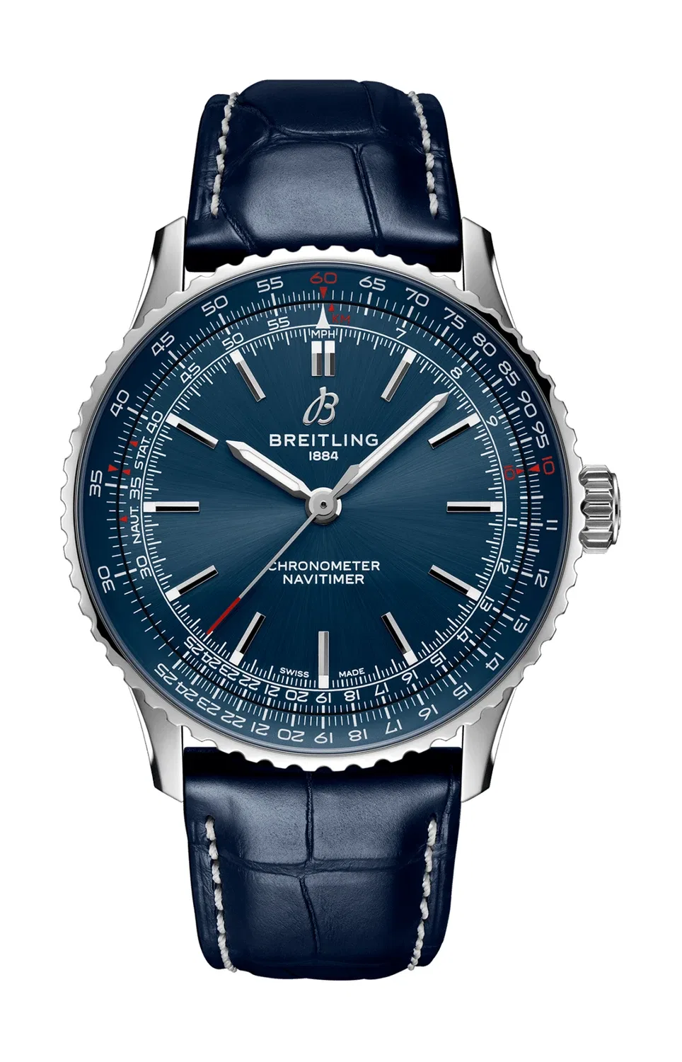 НАВИТАЙМЕР АВТОМАТИК 41 - A17329161C1P1 BREITLING, серебряный