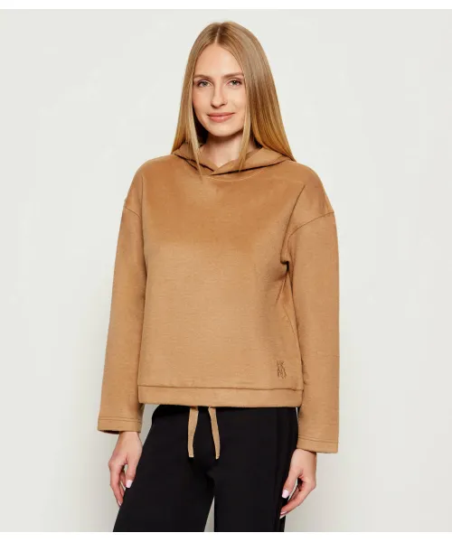 

Темная толстовка Regular fit Weekend Maxmara, бежевый