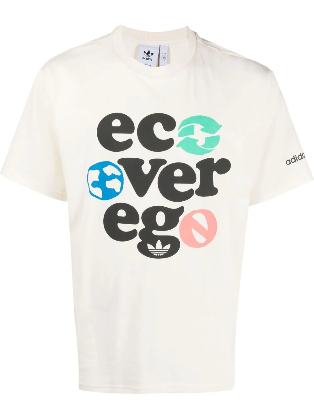 

Футболка с логотипом Adidas, белый