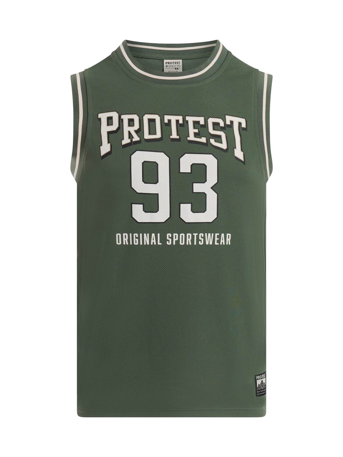 

PROTEST Футболка 'PRTEspen' в зеленом цвете