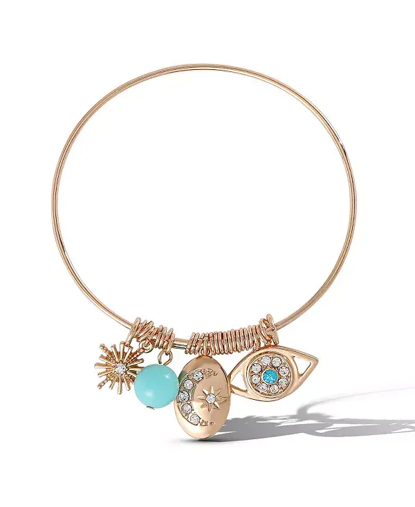 

Ошейник-Ошейник от сглаза из бирюзы Jessica Simpson, gold