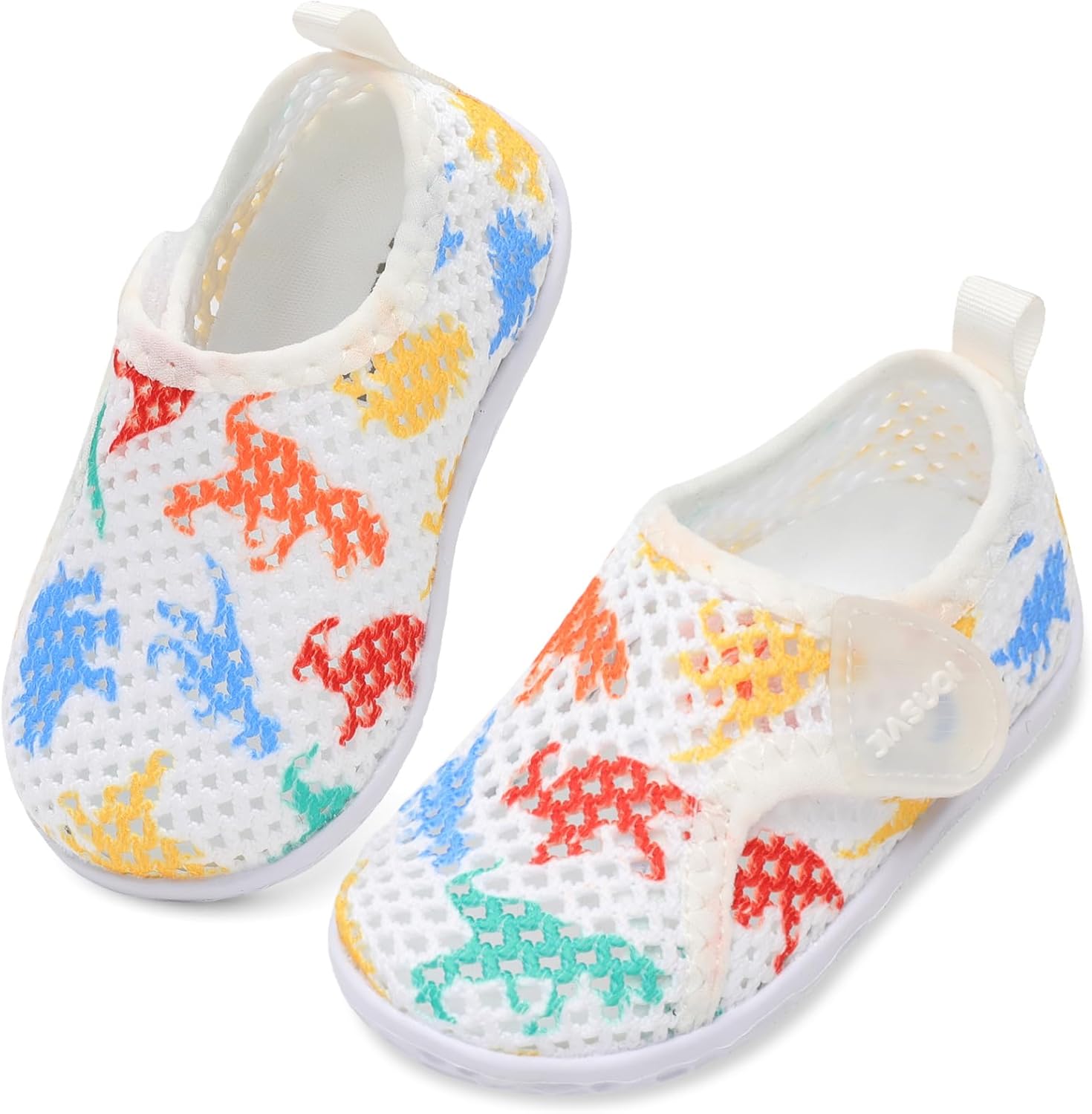 

Детские обувь для плавания JIASUQI для мальчиков и девочек, для бассейна, пляжа, прогулок, спортивные сандалии и кроссовки, белый