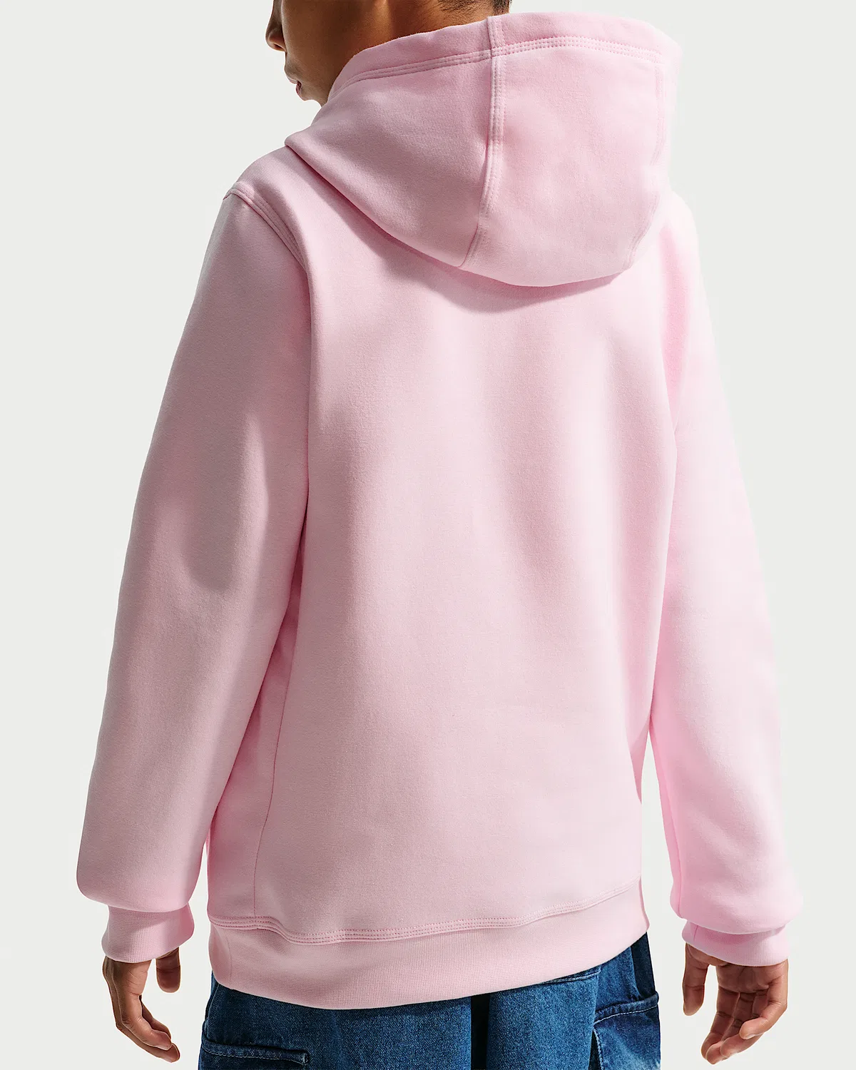 Детская толстовка Nike Cheer Pullover Hoodie, Pink Foam/Pink — фото 2