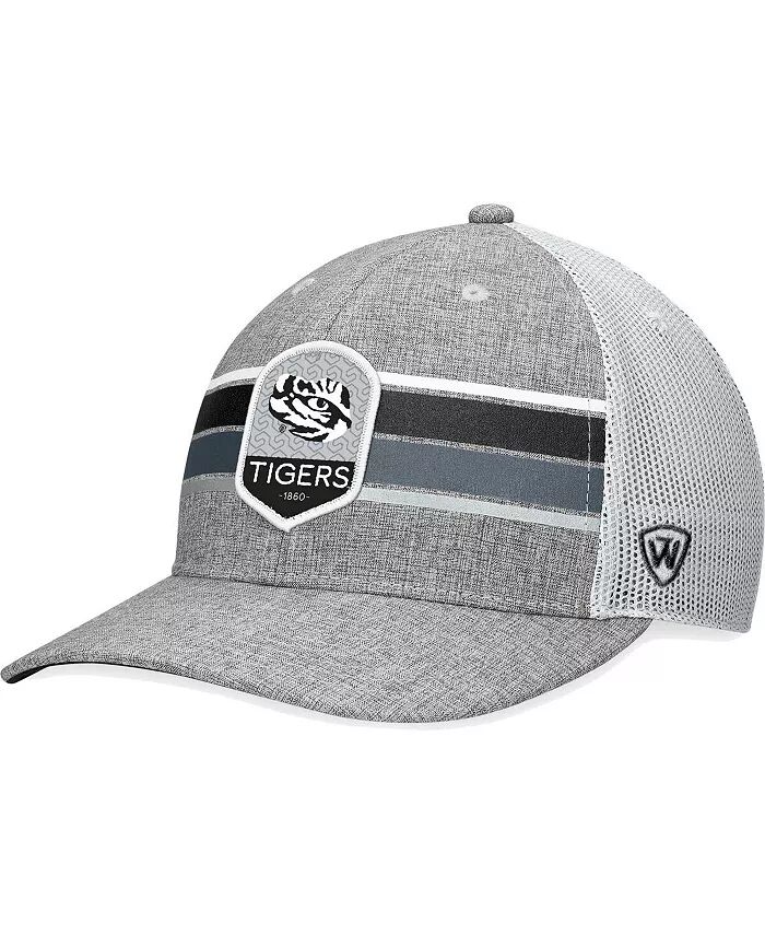 

Мужская кепка Trucker Essential LSU Tigers, серая, цвет Heather Grey, регулируемая Top of the World