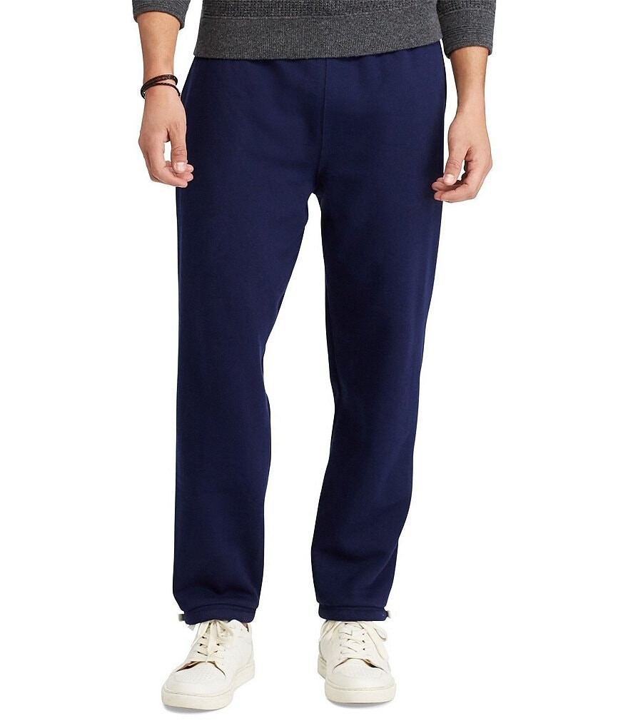 

Классические флисовые брюки с завязками Polo Ralph Lauren Big & Tall, синий