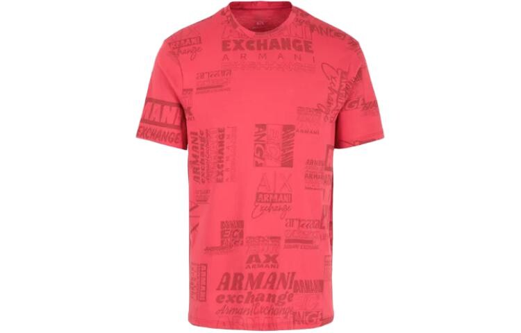 

Футболка мужская красная Armani Exchange, красный