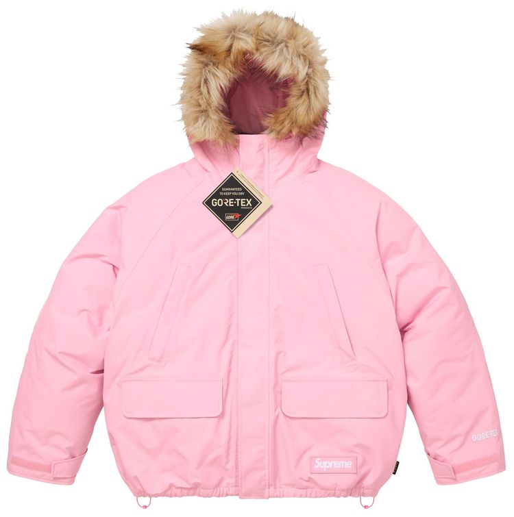 

Парка Supreme 2-в-1 из GORE-TEX + двусторонняя пуховая куртка-подкладка 700-Fill, розовый