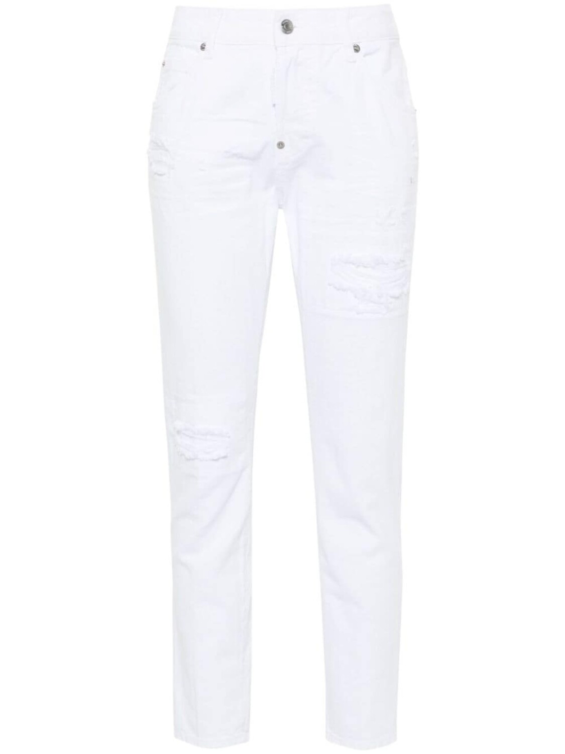 

Dsquared2 узкие джинсы Cool Girl с заниженной талией, белый