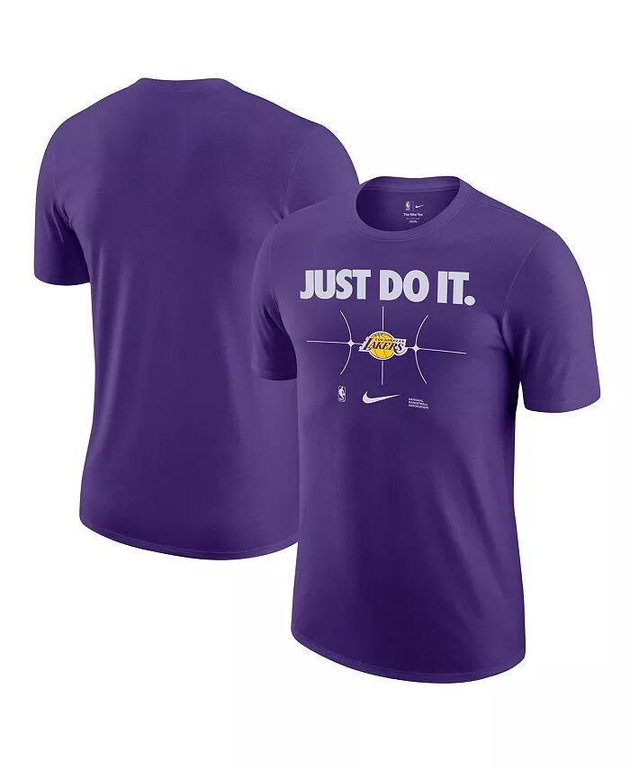 

Мужская фиолетовая футболка Los Angeles Lakers Just Do It Nike