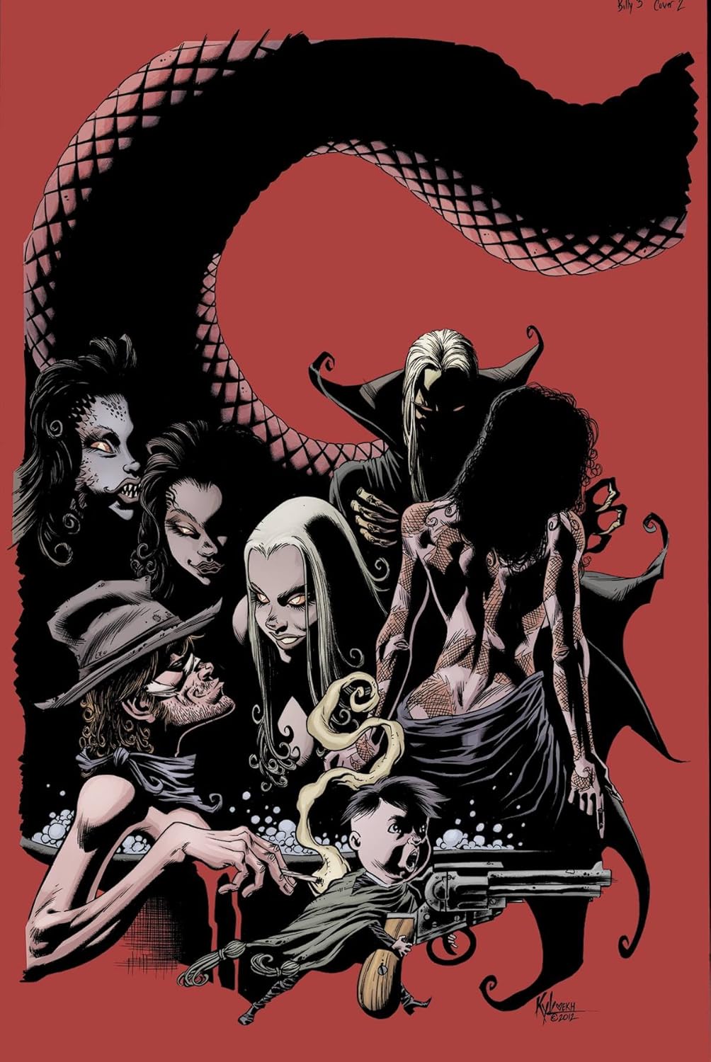 

Billy Kid's Old Timey Oddities and the Orm of Loch Ness #2 (Dark Horse Comics)