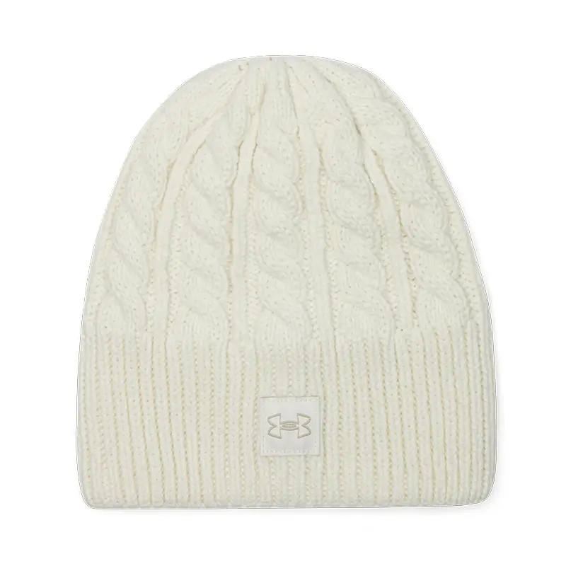 

Under Armour Белая женская шапка из полиэстера, White