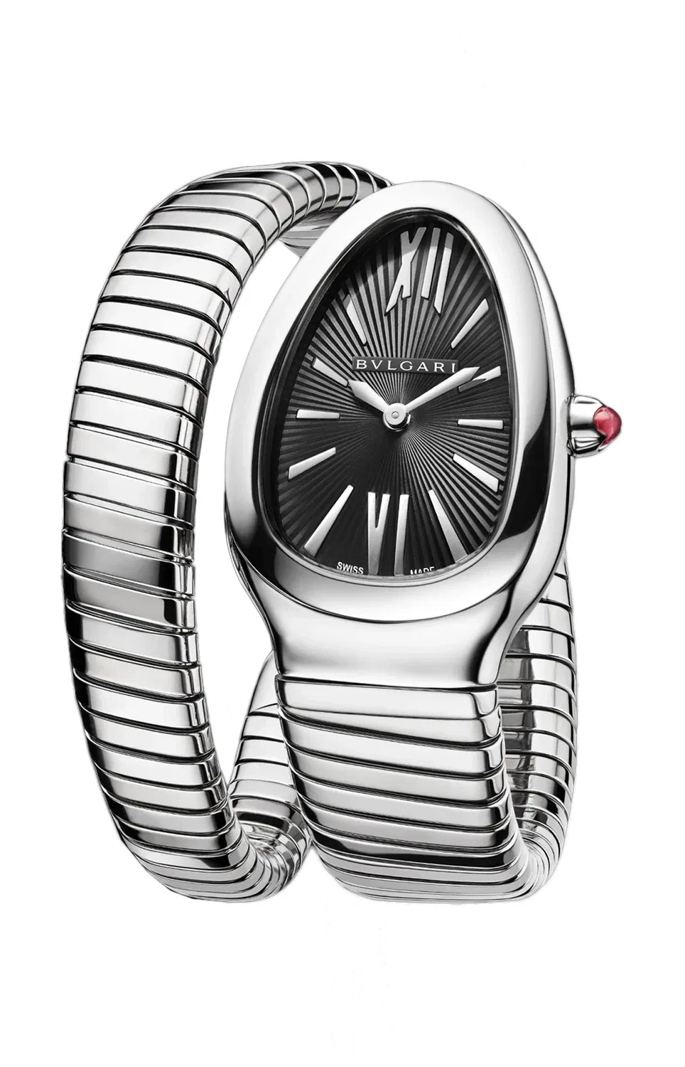 TUBOGAS КВАРЦЕВЫЕ - SP35BSS.1T BULGARI, серебряный