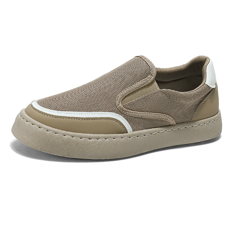 

TELENT Износостойкие и легкие мужские кэжуал кеды лоу-топ цвета хаки, цвет Khaki