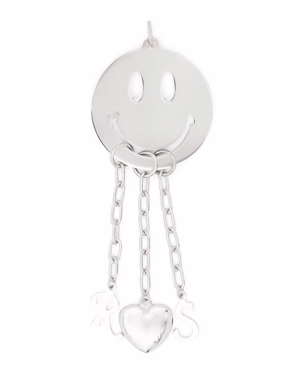 

Подвеска RS из коллаборации с Smiley Raf Simons, серебяный