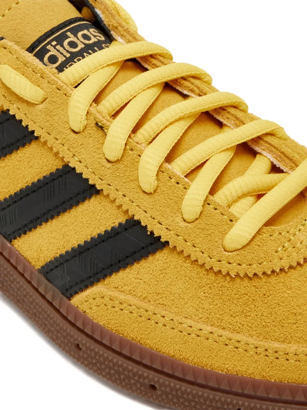 Специальные кроссовки на шнуровке Adidas Kids, желтый — фото 2