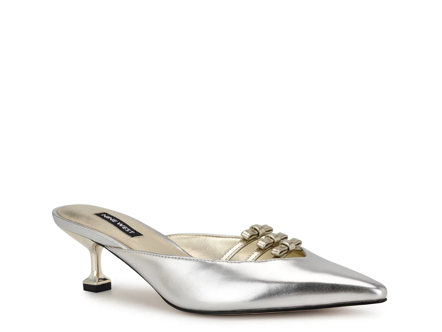 

Туфли Weeka Pump Nine West, серебряный/металлик