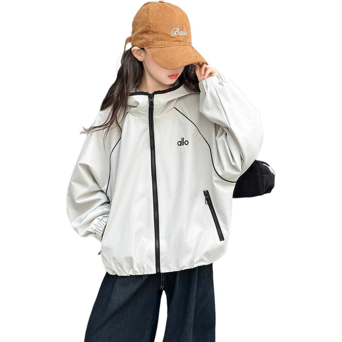 

Ветровка для подростков весна и осень Disney, бежевый