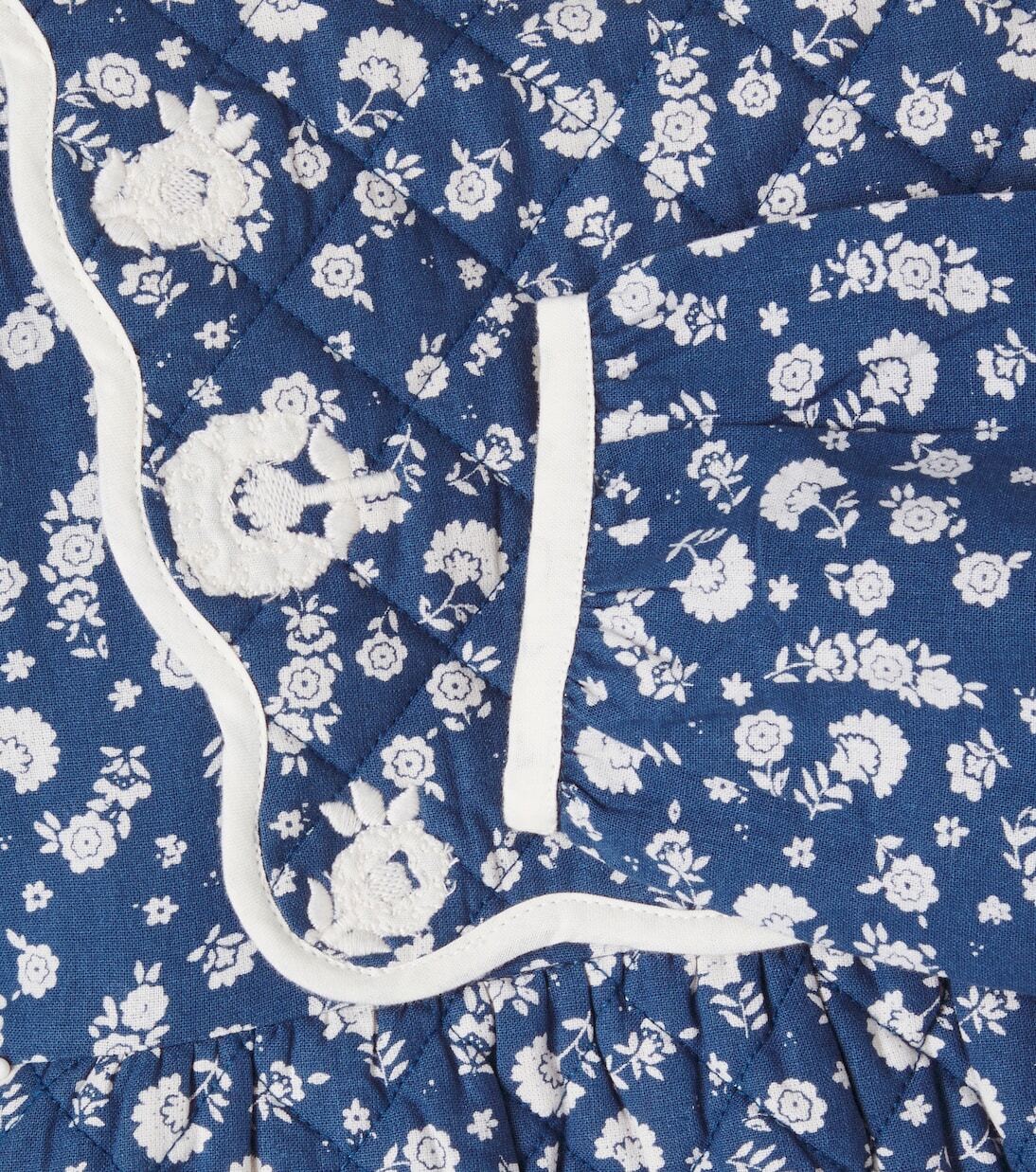 Платье Amari с цветочным принтом из хлопка Bebe Organic, Padded Ditsy Floral — фото 2