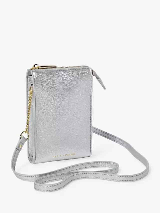 

Сумка кросс-боди Katie Loxton Zana Slim, серебряный