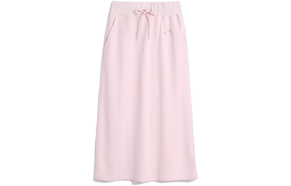 

Женская повседневная длинная юбка SS23 GAP, розовый