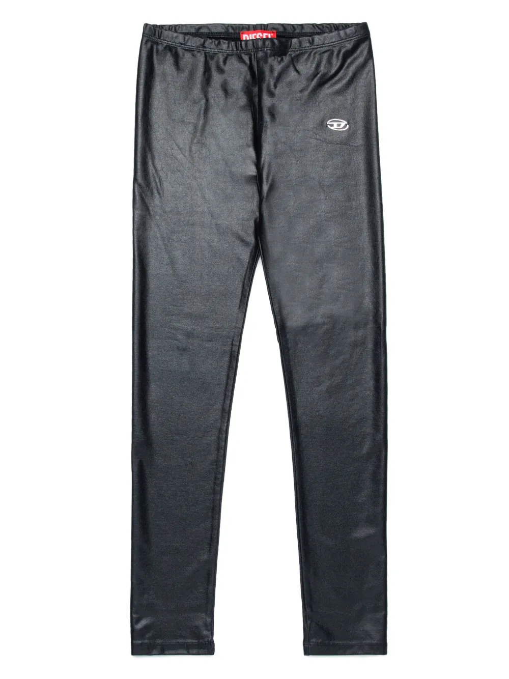 

Леггинсы Oval с D-образной пряжкой Diesel Kids, черный