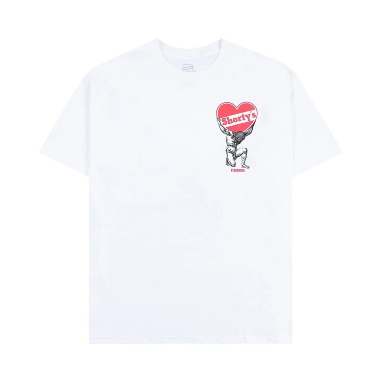 

Футболка Pleasures Atlas T-Shirt, белый