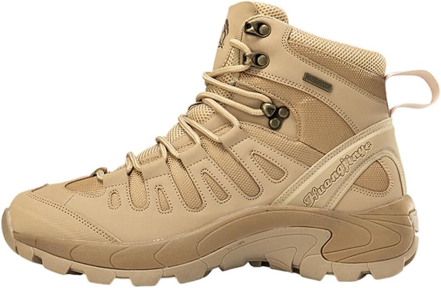 

Мужские зимние ботинки большого размера kiobrvhe с утепленной меховой подкладкой, теплые походные кроссовки для прогулок на улице, мягкие снежные ботинки, хаки