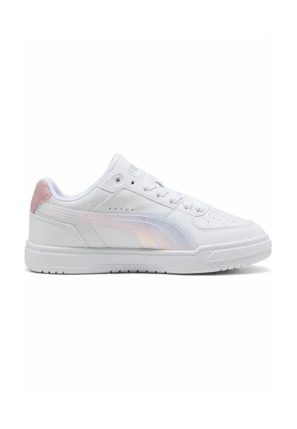 Кроссовки Puma Caven iii holo 2.0 jr trainers, белый-розовый-серебристый — фото 4