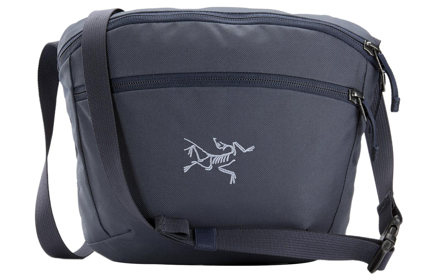 

Arcteryx Мужская и женская наплечная сумка Mantis 2.5L из переработанных материалов черно-синяя