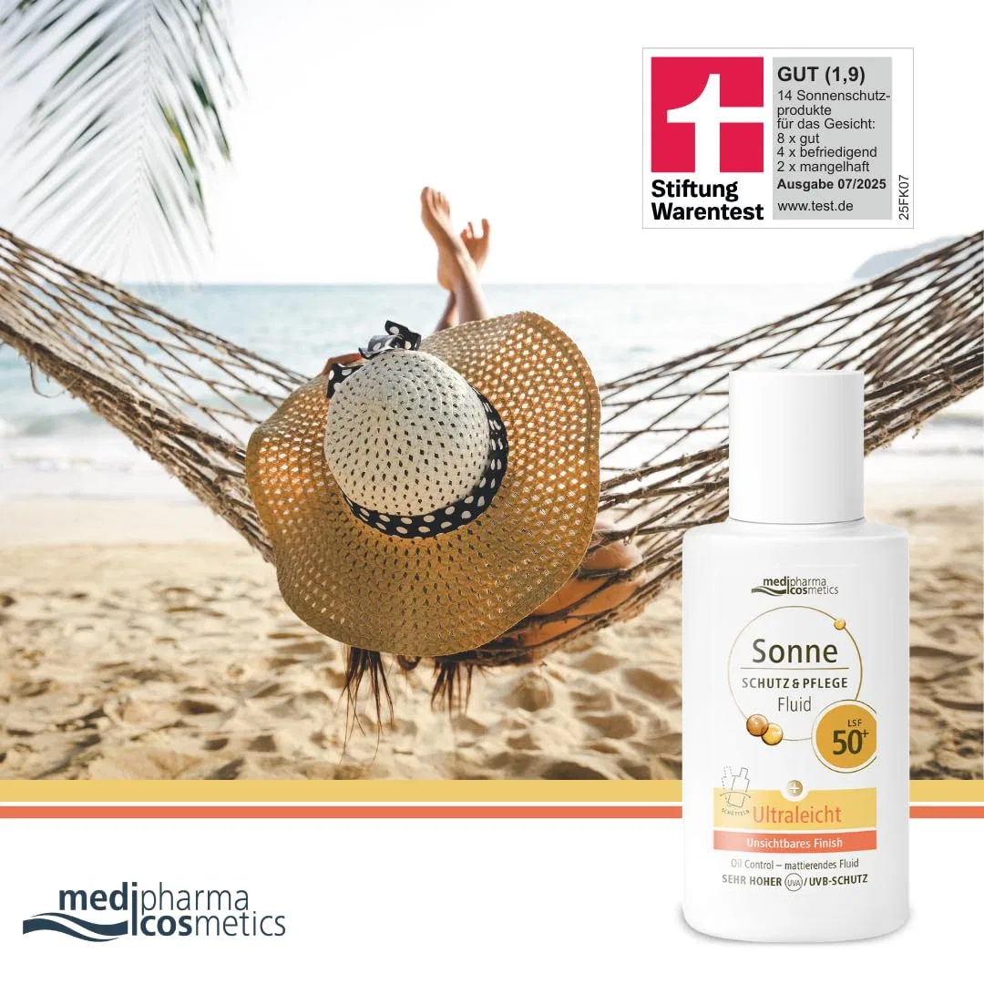 Солнцезащитный флюид «Sun Protection & Care Fluid» с SPF 50+ от Medipharma Cosmetics Medipharma Cosmetics — фото 2