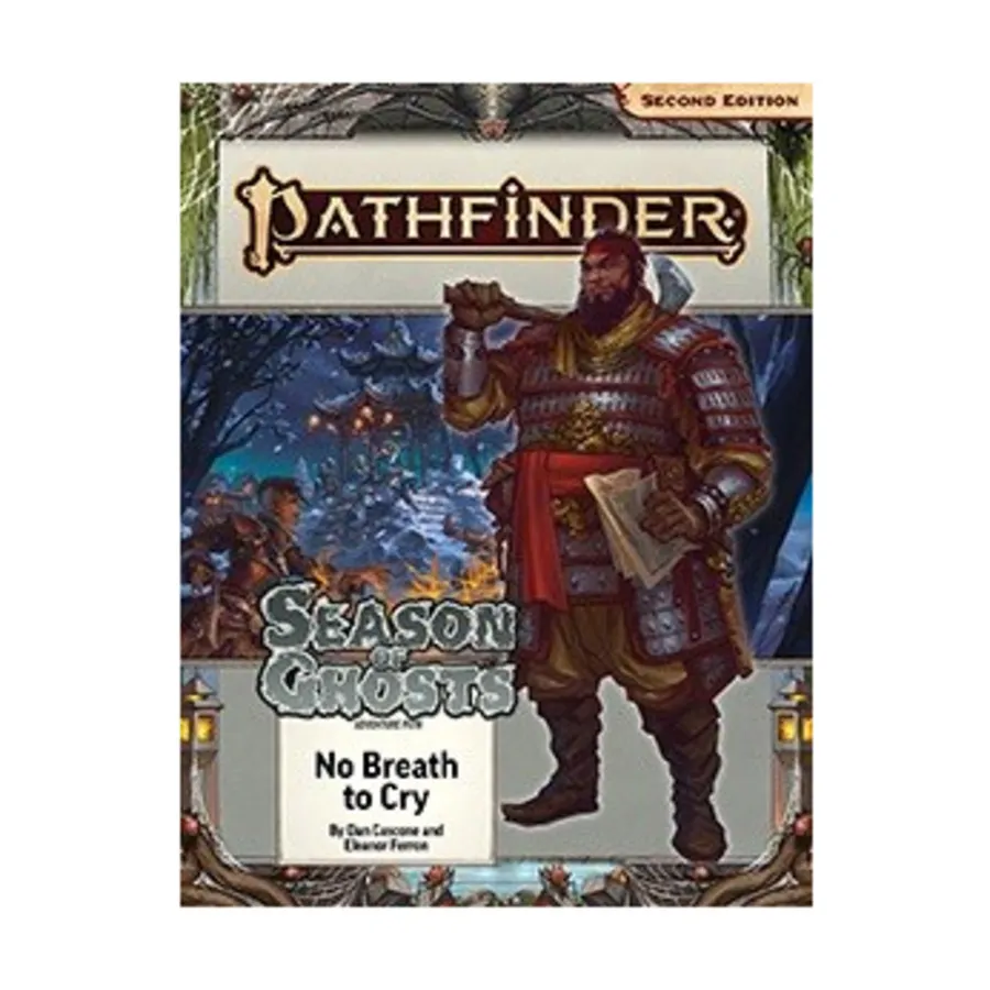 

#198 "Season of Ghosts #3 - No Breath to Cry", Pathfinder Roleplaying Game (2nd Edition) - Adventure Path #175 - #200, мягкая обложка