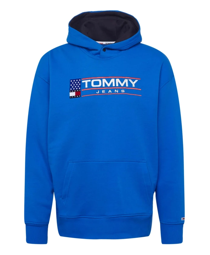 

Толстовка с капюшоном Tommy Jeans, синий