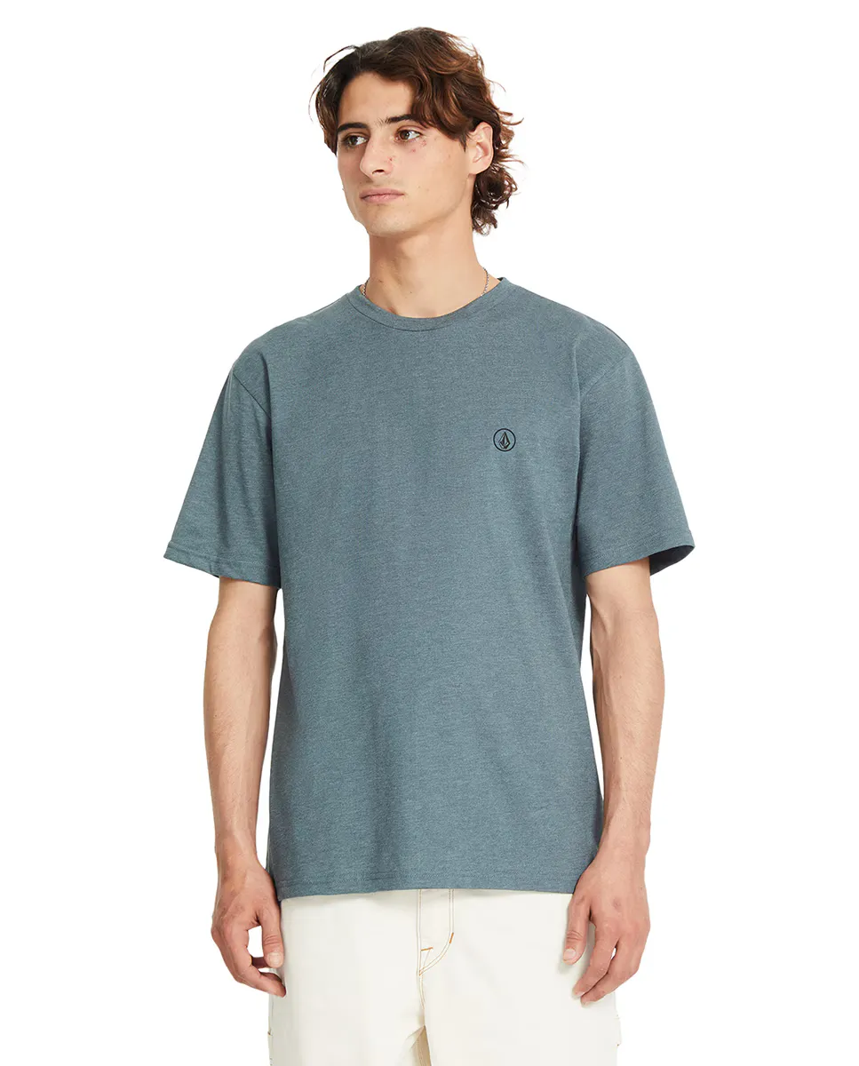 

Мужская футболка с короткими рукавами и круглым вырезом Volcom, серый