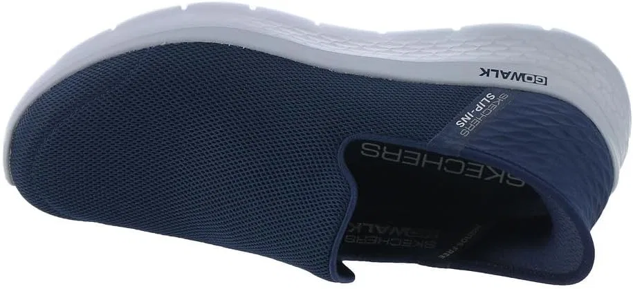 Мужские слипоны Skechers Go Walk Flex No Hands, Navy001 — фото 3