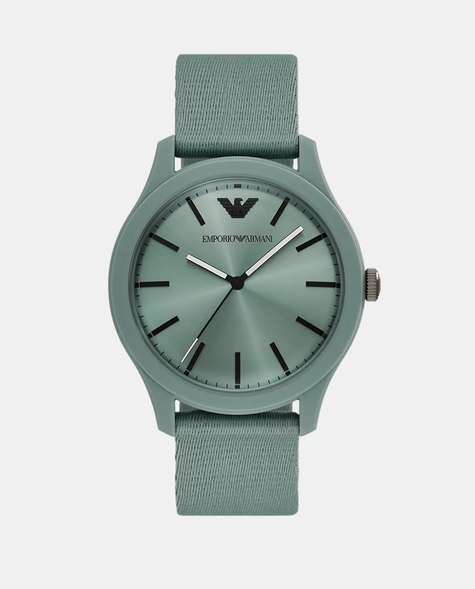 

AR11654 Мужские часы из зеленой нержавеющей стали Emporio Armani, зеленый