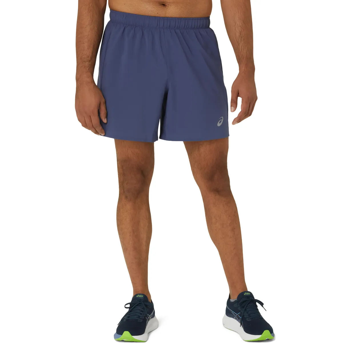 

Беговые шорты Asics "ICON SHORT", цвет Thunder Blue/Midnight Blue