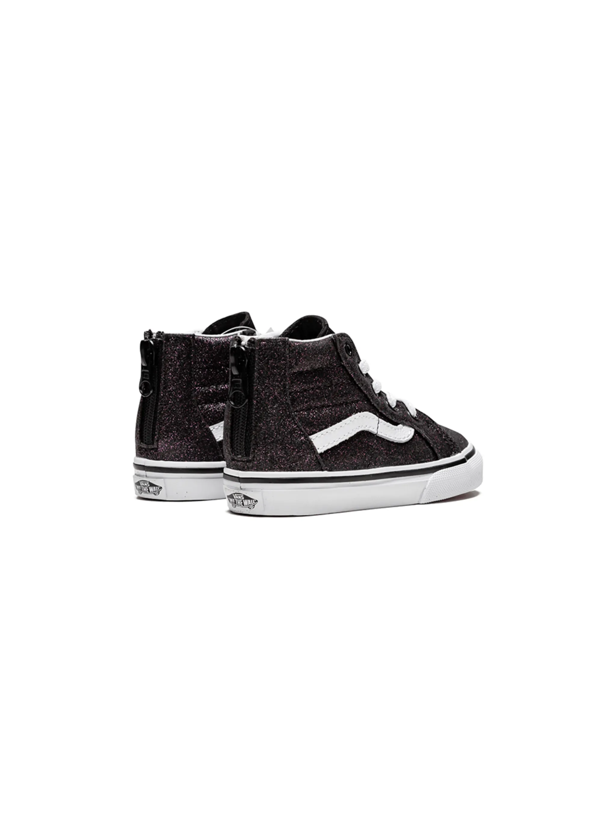Кеды Sk8-Hi Zip Vans Kids, черный — фото 3